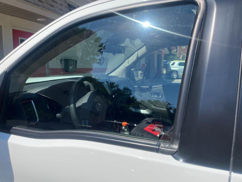 Drivers Door Glass Cracked